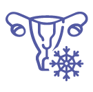 vitrificación de tejido ovárico icono